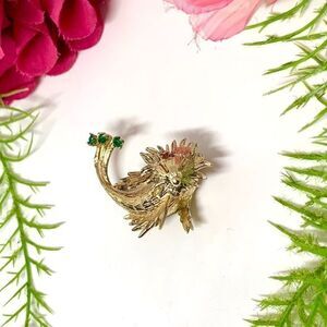 VINTAGE⚜️LES BERNARD STERLING SILVER Seal Brooch